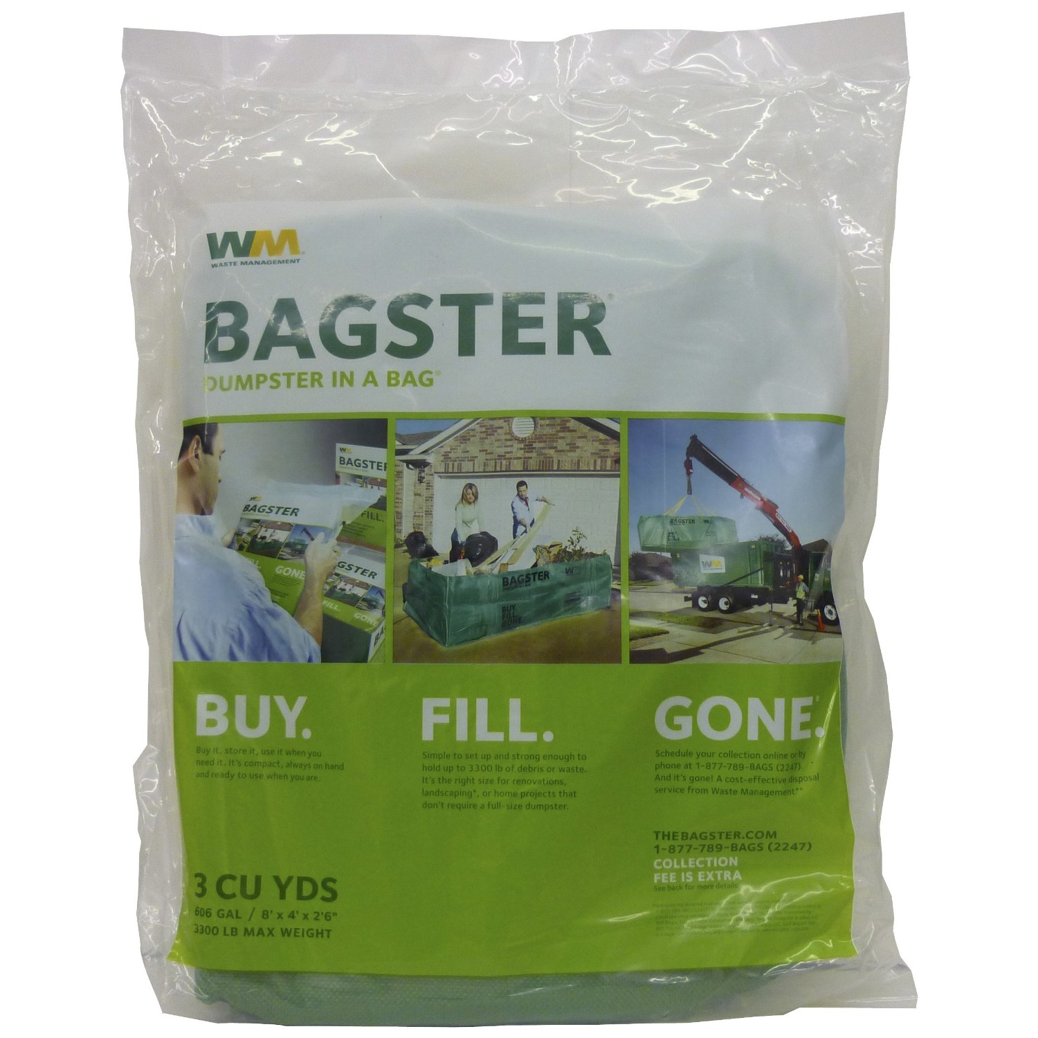 Review of the Bagster Bag from Waste Management What's your next